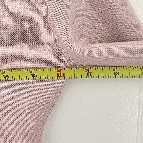 Y2K Pink Sweater L Vintage USA Made Glitter Party Knit NWT Bratz Core - Picture 7 of 8